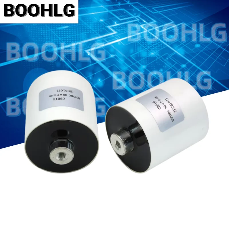 1Pcs CLB 30UF 800V DC Filter Bus Support Film Capacitor