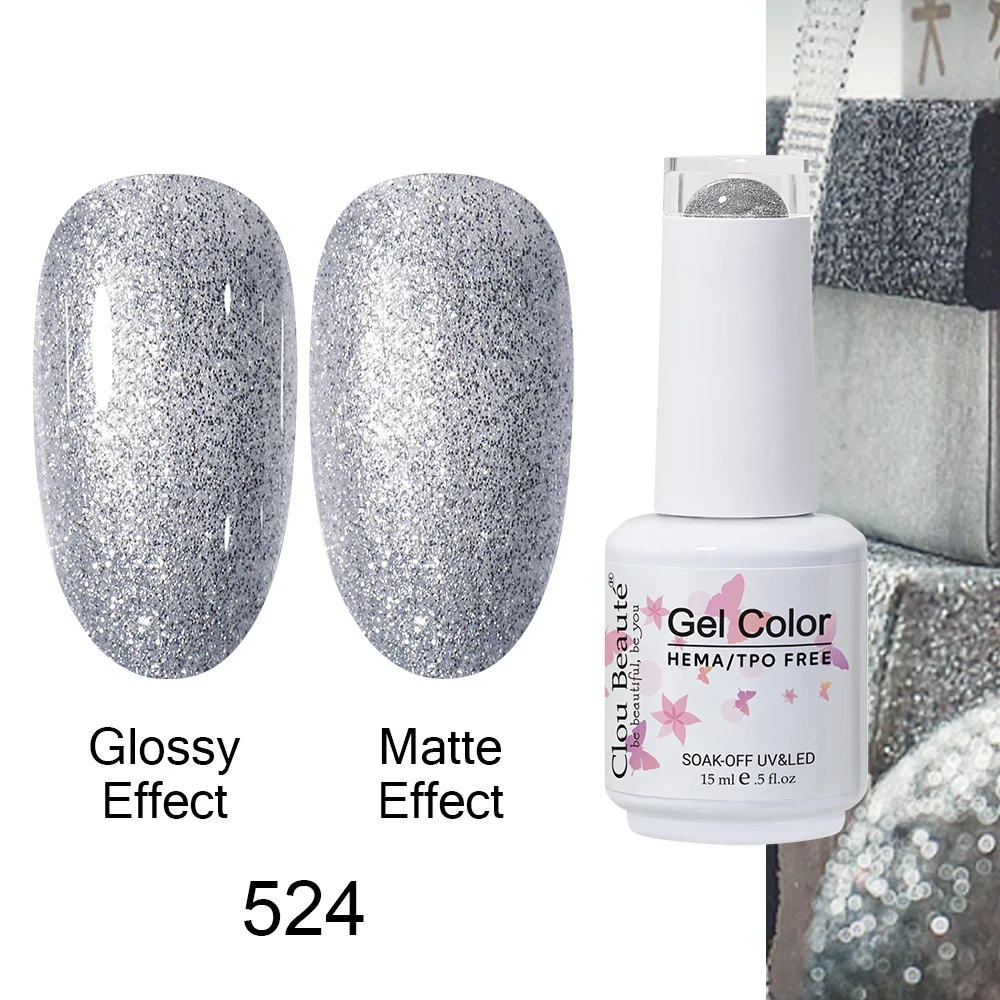 Clou Beaute Gel Nagellak Neon Bruin Koningsblauw Rood Groen Pastal Naakt Nail Art Vernissen Gel Lak Top Coat UV Gel Nail
