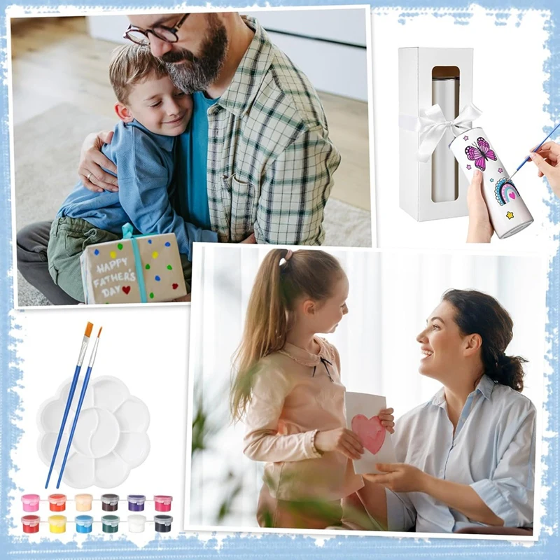 

Personalized Painted Cup Decorating Kit,20 Oz Sublimation HOT SALE