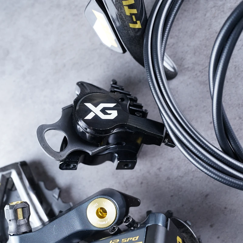 LTWOO GRT / GR9 القرص 1x11s / 1x12s الحصى القرص الهيدروليكي الفرامل مجموعة + ZRACE XG شقة جبل الفرامل الفرجار، ألياف الكربون #5