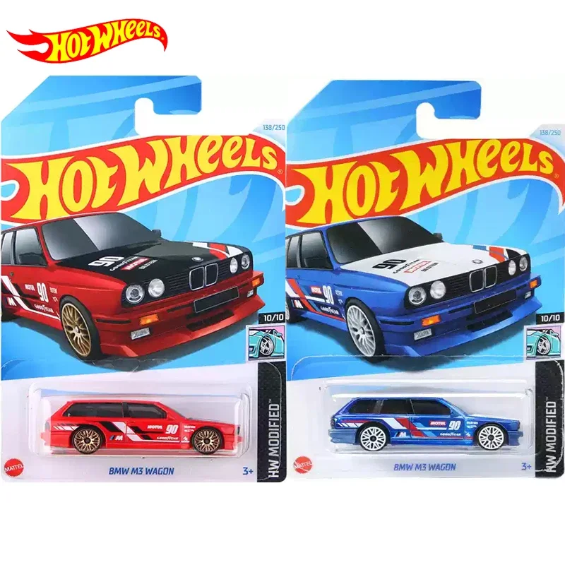 24N Original Hot Wheels Car BMW M3 Wagon Toys for Boys Scale 1/64 Diecast Voiture Alloy Model Brinquedo Collector Birthday Gift