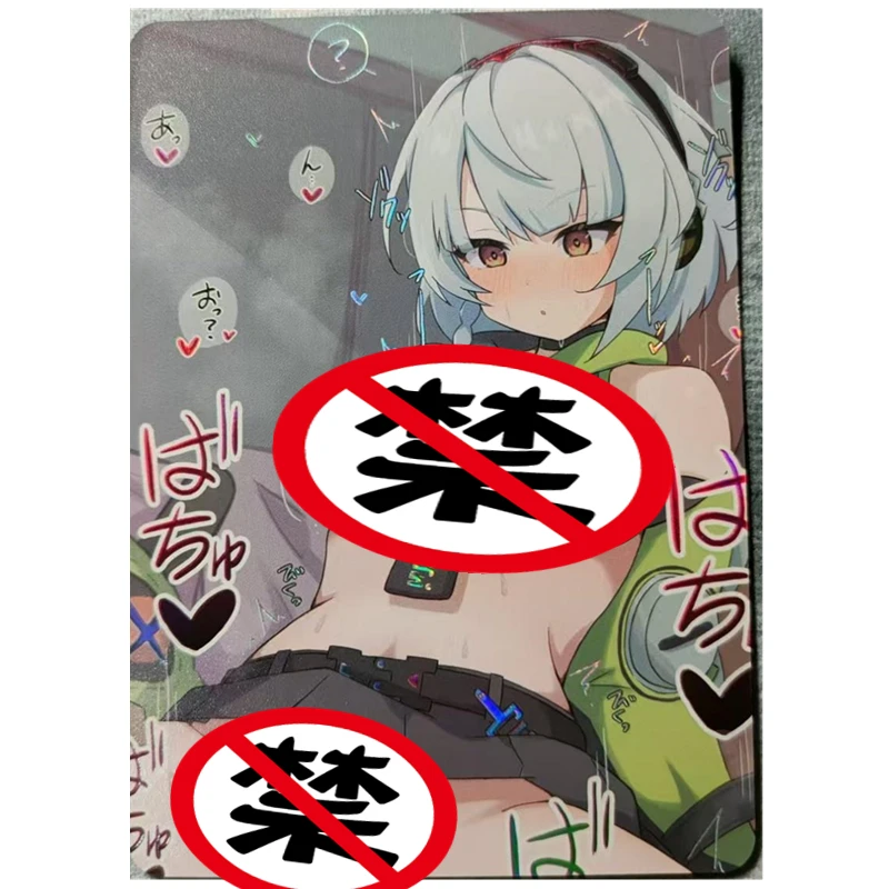 

1 шт./компл., DIY скрытая аниме-карта Zenless Zone Zero серии Anby ACG, сексуальная телесная карта, игрушка в подарок, игра, домашняя коллекционная карта комиксов аниме