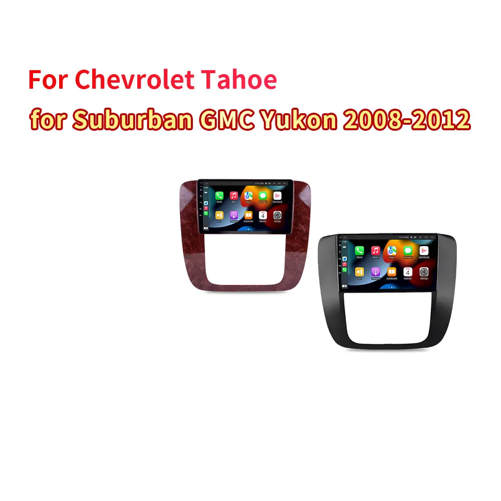 Android 16 autoradio voor GMC Yukon Chevrolet Tahoe Suburban 2008-2012 Carplay multimediaspeler navigatie stereo Wifi+4G - afbeelding 2