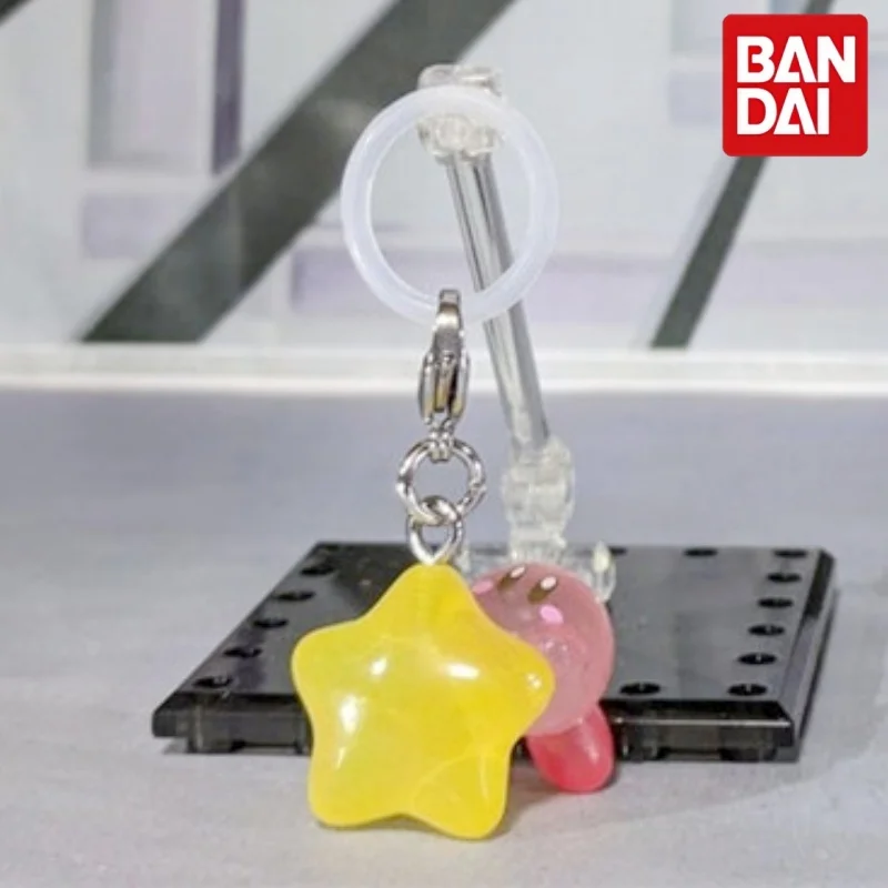 Bandai Kirby Gashapon Keychain Second Series Waddle Dee Whispy Woods Umbrella Pendant Bag Charm Decorative Hanging Ornament view 2