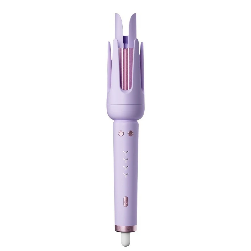 Automatic Curling Iron with Double Grooves for Wavy Curls Electric Non-Damaging Negative Ion Hair Curler