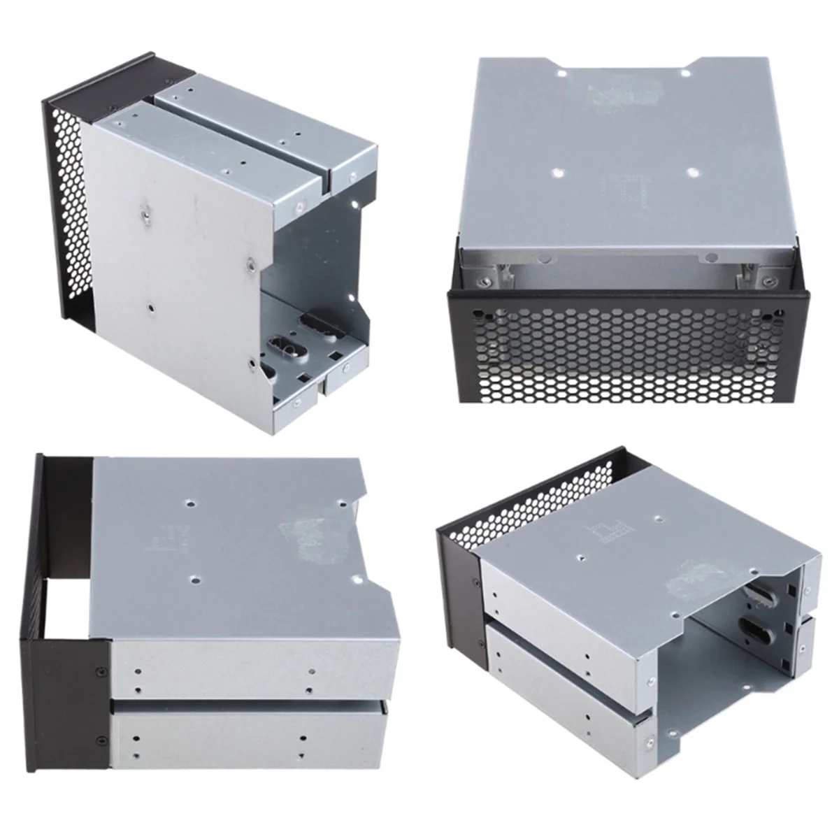 

JAS-3.5 to 5.25 Three-Disc Hard Drive Cages 2 Chassis Drives in the Chassis Hard Drive Box Computer Storage Expansion
