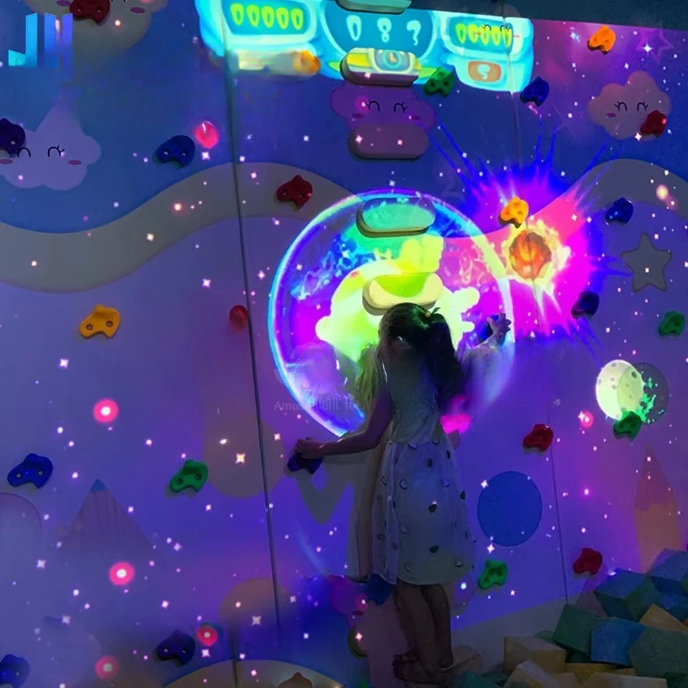 Kids Amusement Park Interactive Projection Game Touch Screen Ball Soft Play Projection Wall Games Indoor Playground Equipment