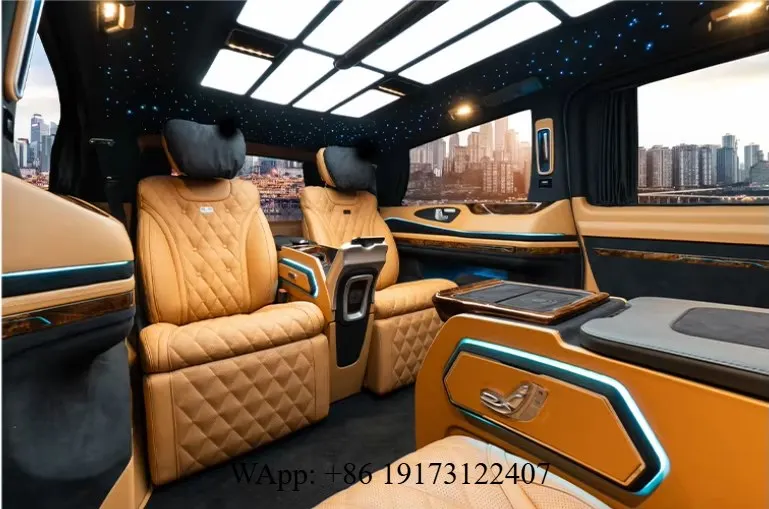 

NEW 2024 Luxury Car Interior Upgrades and Modification Accessories Car Parts Vito Vclass V250 V260 Kits