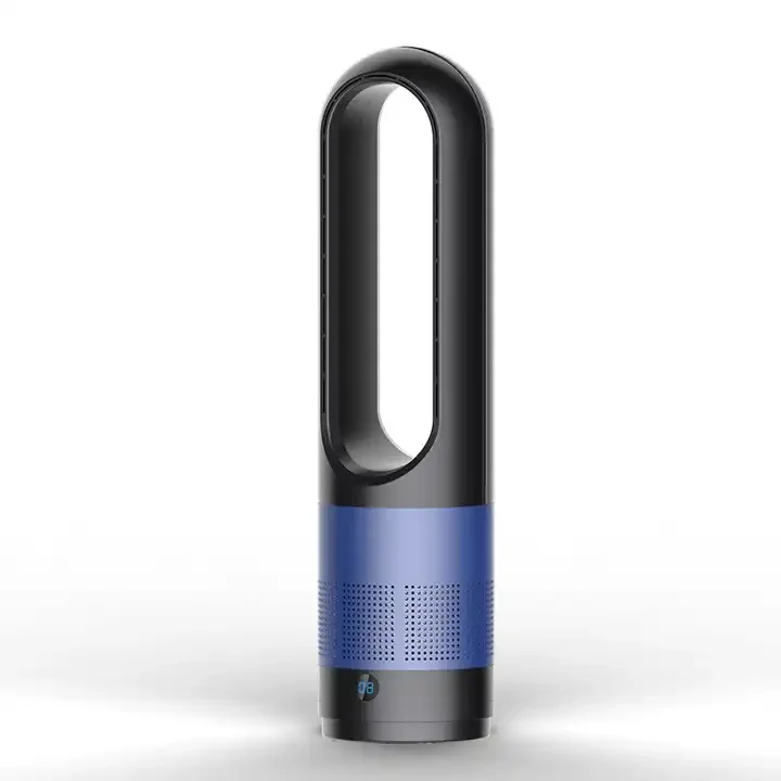 Hot and Cool Bladeless Heater Fan With Remote Control Standing Leafless Fan