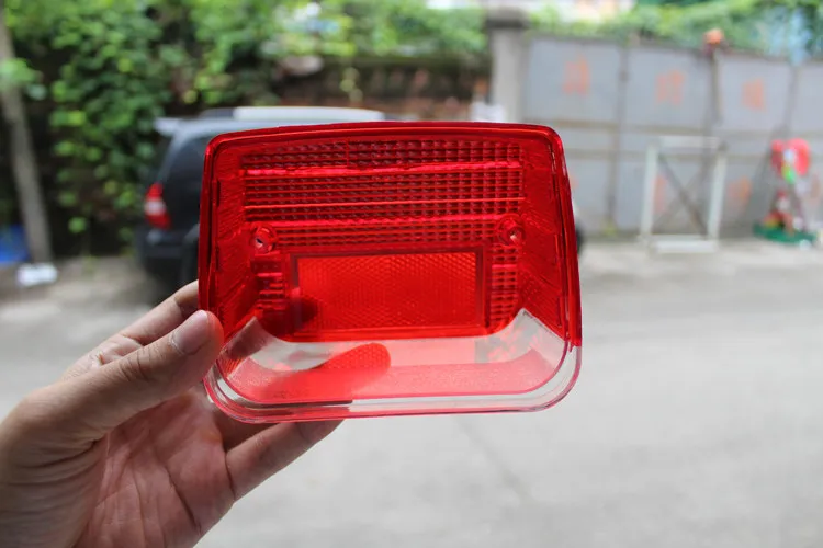 Rear Tail Light Lens For CG125 For Jialing Dayang For Lifan Motorcycle Durable Red PC Plastic Anti UV Fade Direct Replacement