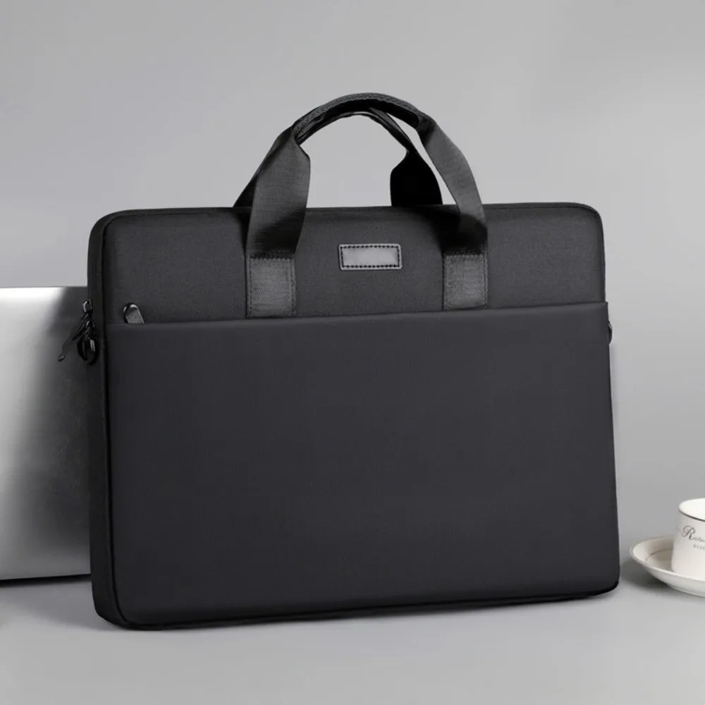 With Shoulder Strap Portable Laptop Bags Shockproof Wear-resistant Business Laptop Bag with Handle Briefcase Laptop Shoulder Bag