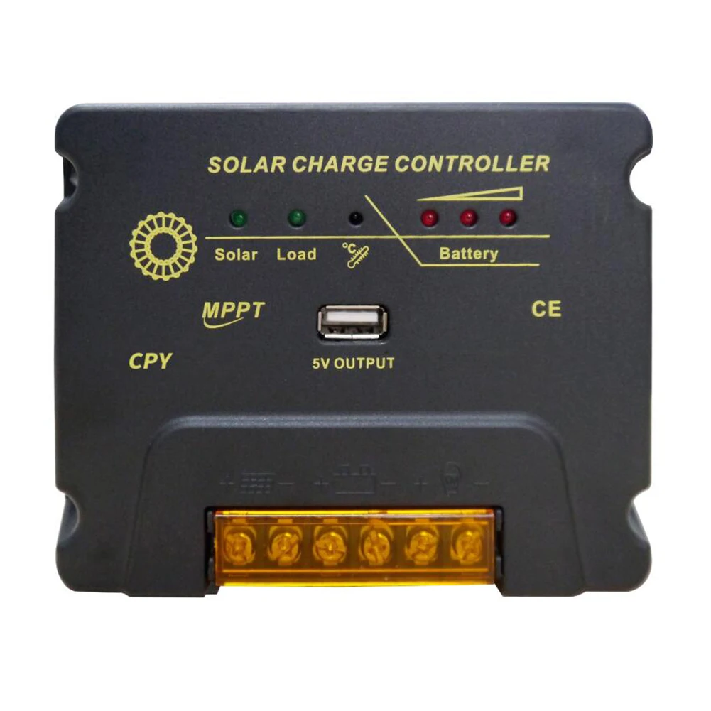 MPPT Solar Controller 10A 20A 30A Adaptive 12V 24V For Street Light Intelligent System Charging Device