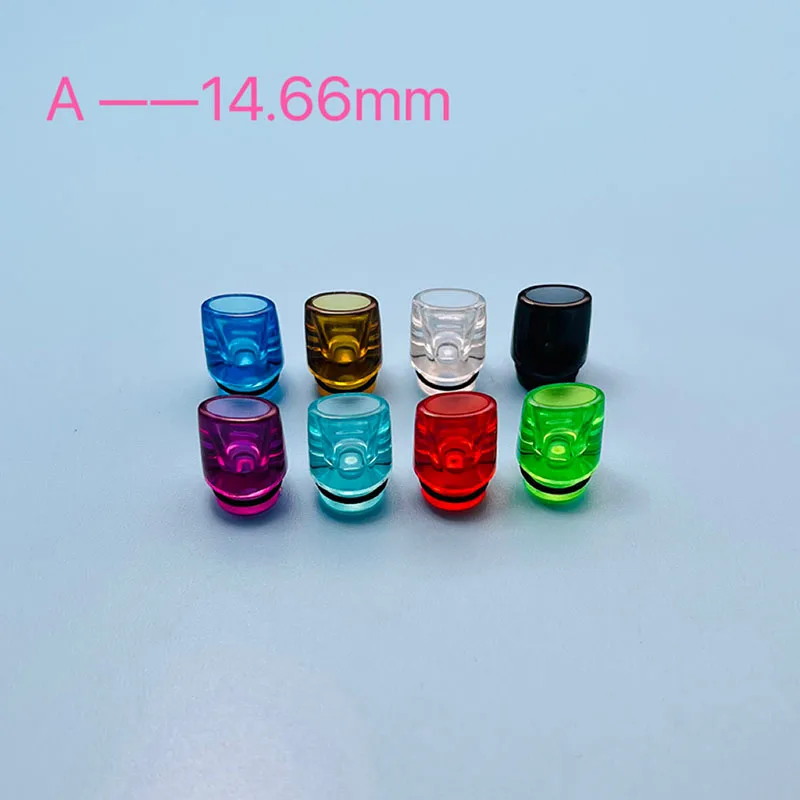 Vape Drip Tip 510 Mouthpiece 14.66/17.66mm for dotaio atomizer vape tank DotMod DotAIO Pod System / Billet BB Box Mod