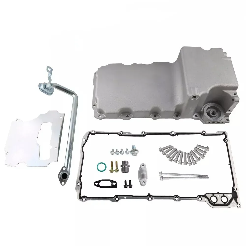 Silver Swap Conversion Oil Pan Retro Fit Kit New for LS1 LS2 LS3 LS6 4.8 5.3 6.0 6.2 LS