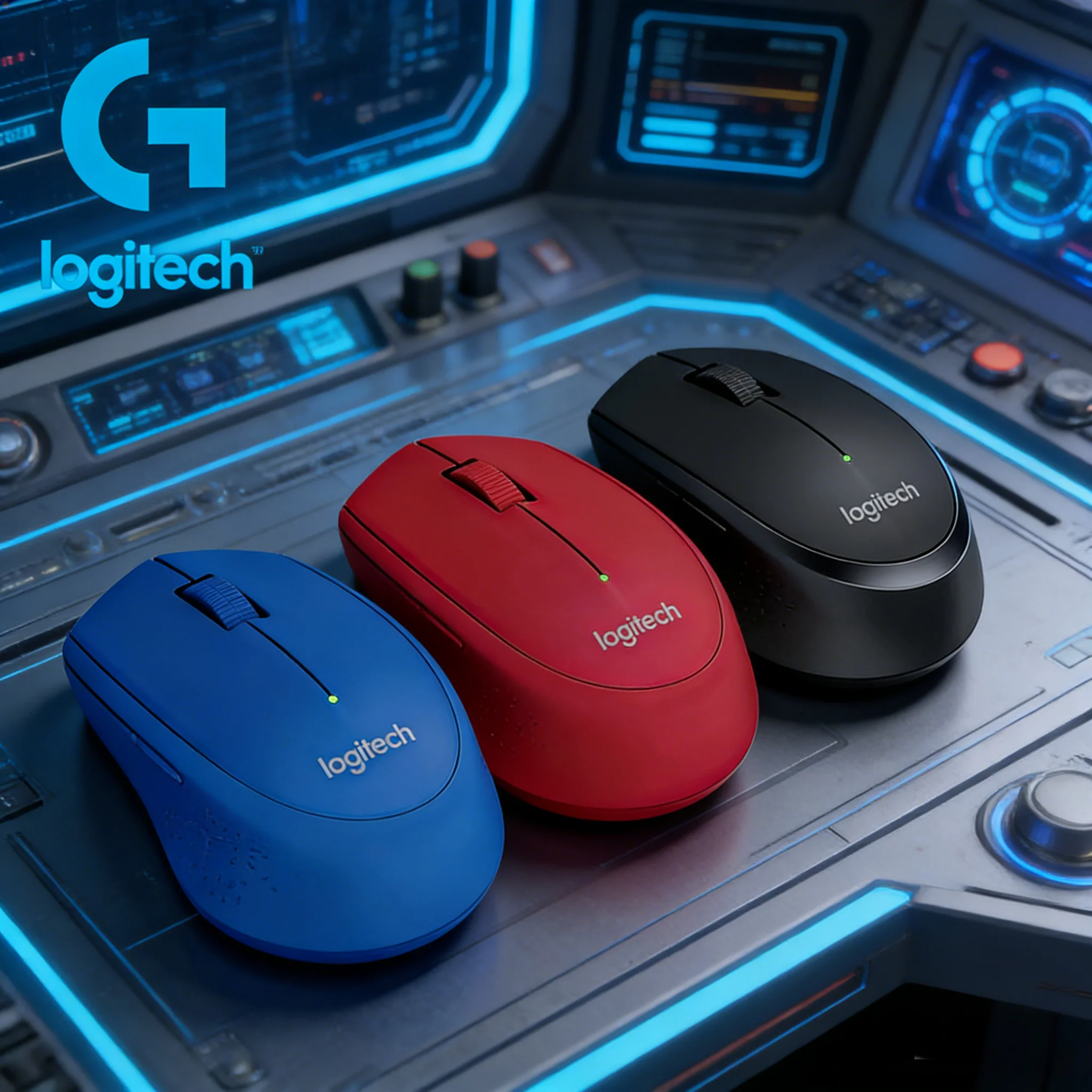 

Logitech M280 Wireless Peripheral, Ergonomic Grip, USB Receiver, Battery Durable for Office & Travel