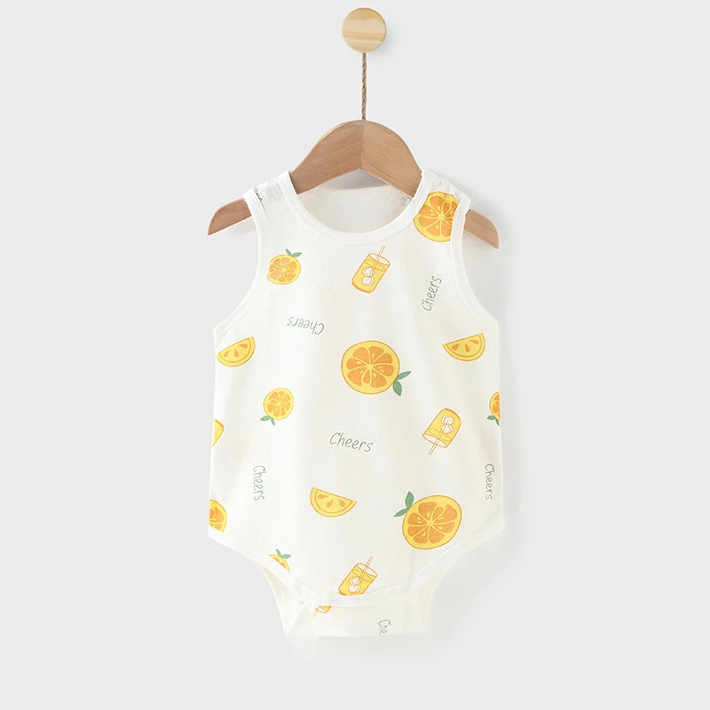 Newborn Unisex Baby clothing Cute Fruits Prints Kids Clothes Super Soft Summer Infant Rompers outfits jumpsuits For Bebe 0-1 yrs