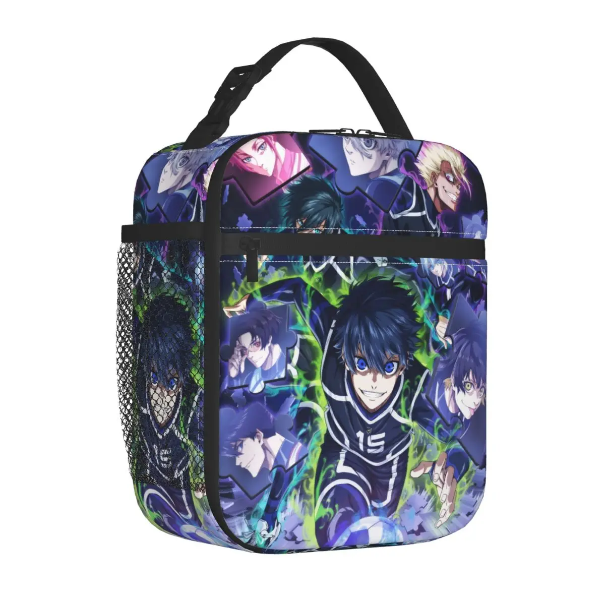 Lunch Box Anime Blue Locks Accessories Lunch Food Box Y2K Cooler Thermal Lunch Box For School