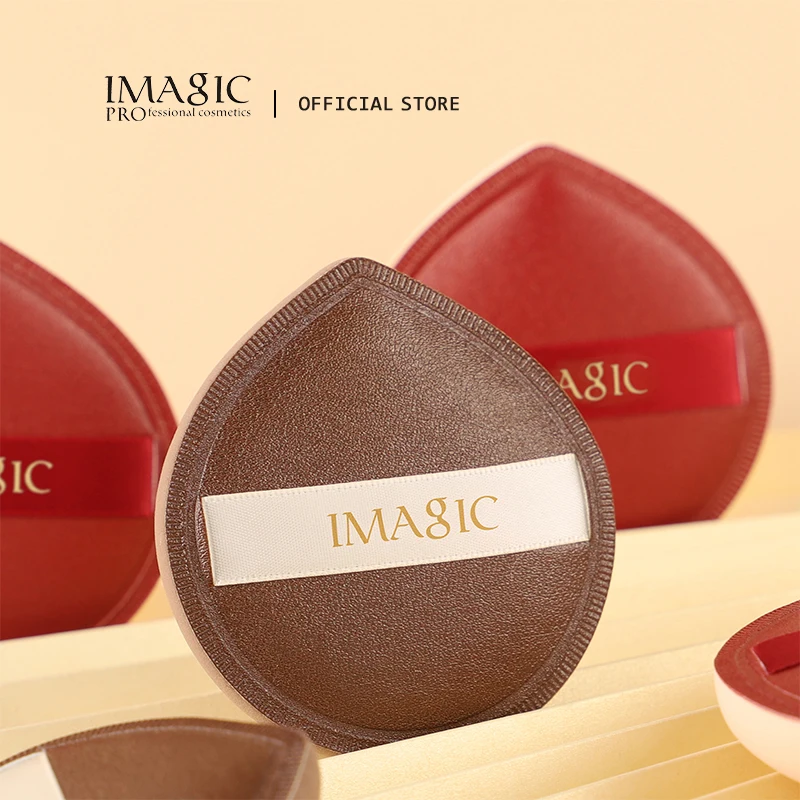 IMAGIC 소프트 에어 쿠션 퍼프 컨실러, 라운드 메이크업, 탄력 마시멜로 화장품 파운데이션 파우더 퍼프 