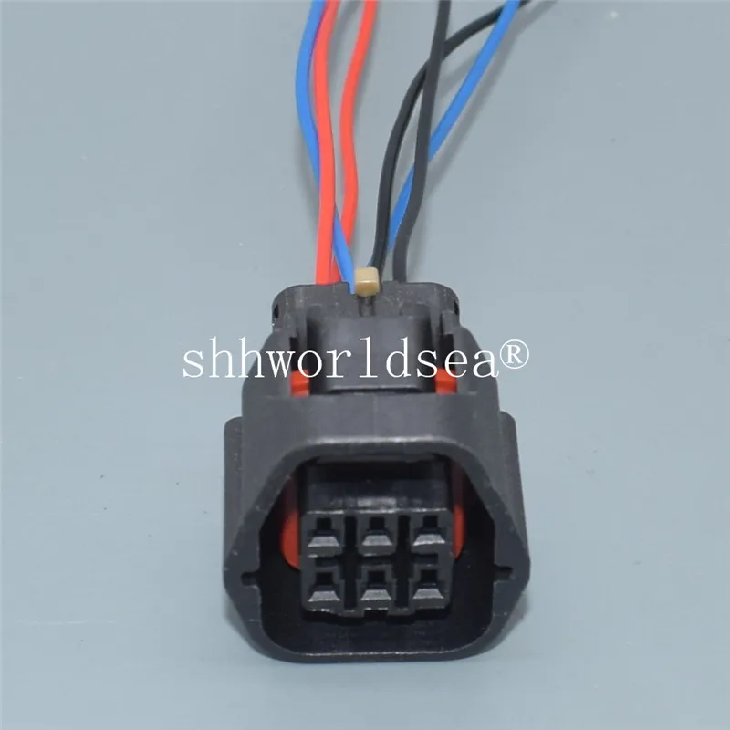 

6 Pin Waterproof Auto Car Door Lock Locking Connector Sealed Plug For Hyundai Elantra Sensor connector 7283-8760-30 7182-8760-30