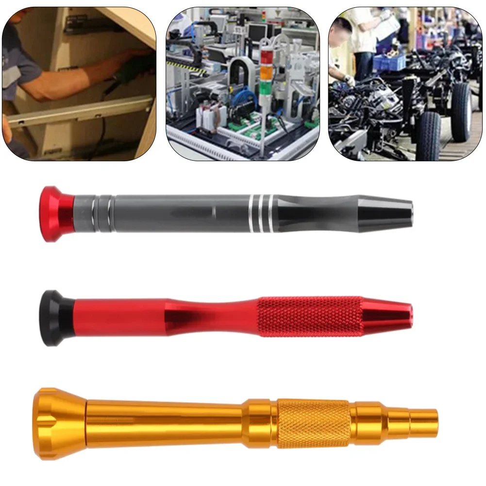 

1pc Precise 4mm Hex Screwdriver Handle Aluminum Alloy Hex Bit Holder For Complex Electronic Maintenance Tasks Hand Tool