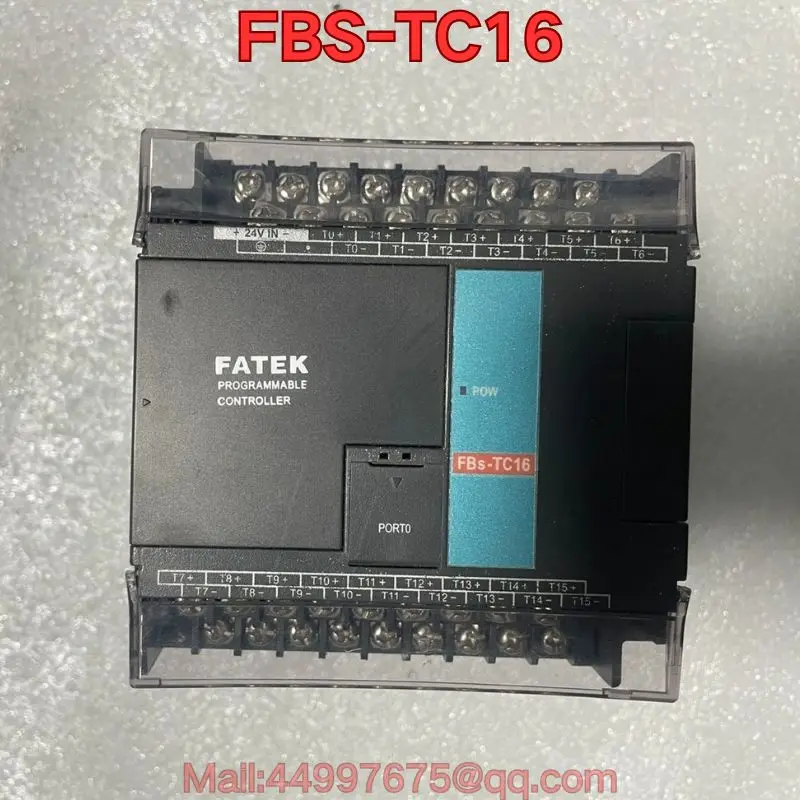 

Second-hand FBS-TC16 PLC controller functional test is normal