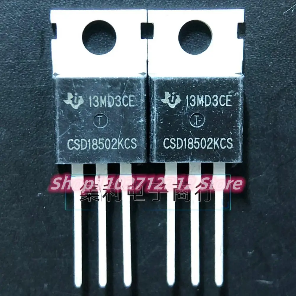 5PCS-10PCS  CSD18502KCS  TO-220 100A 40V MOS  Imported NEW Original  Best Quality