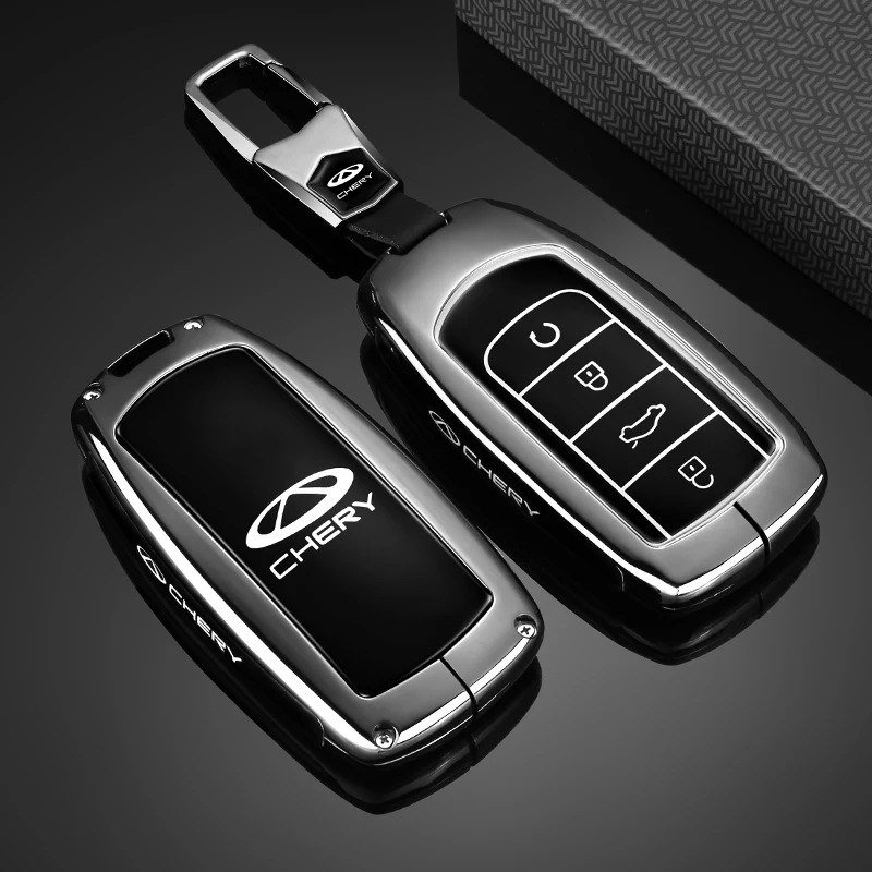 Zinklegierung Auto Smart Key Hülle Schutzhülle Passend für Chery Tiggo 8 Pro Tiggo 8 Plus New Arrizo 5 Plus 7 Pro Schlüsselanhänger 2026 – Detail 6