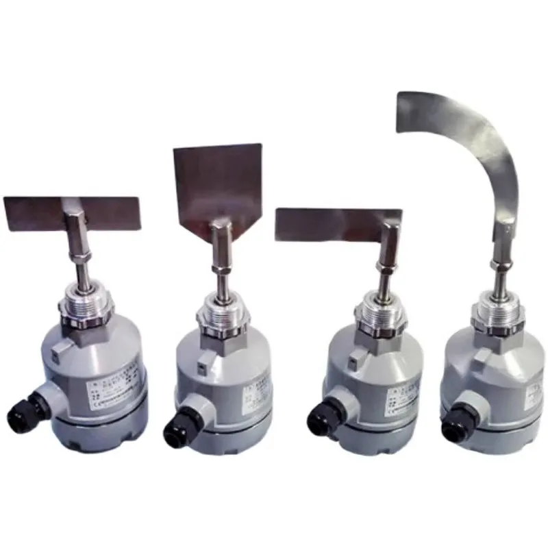 Rotary Paddle Level Switch with Extended Rod, Thread Type Industrial Limit Sensor for Granular & Powder Material Level Detection