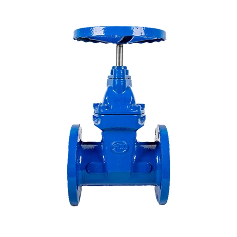 Soft Seal Flange Dark Rod Gate Valve Z45X Water Switch Fire DN100 Copper Core