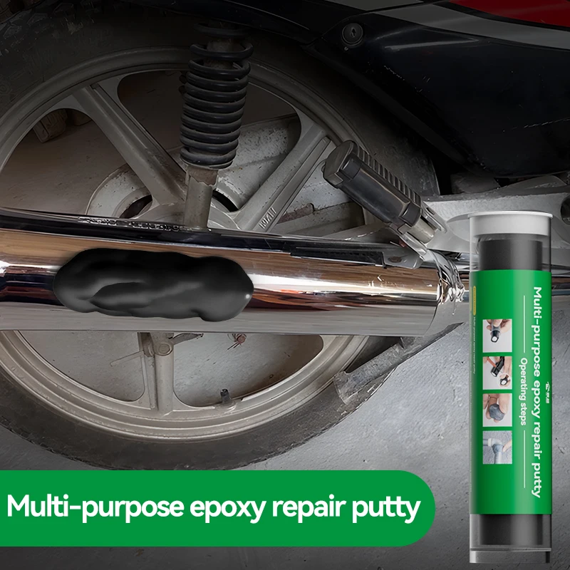 

Epoxy Adhesive Glue High Temperature Resistance Quickly Repair Industrial Artifact For Industry Downpipe Pipe Tool Repair