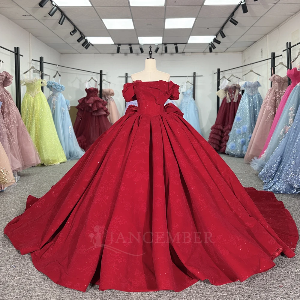 

Классическое платье для квинсеаньеры с вырезом-лодочкой 2026, элегантное праздничное платье, бальное платье на заказ, платье для вечеринки Sweet 16, vestido quinceañeras