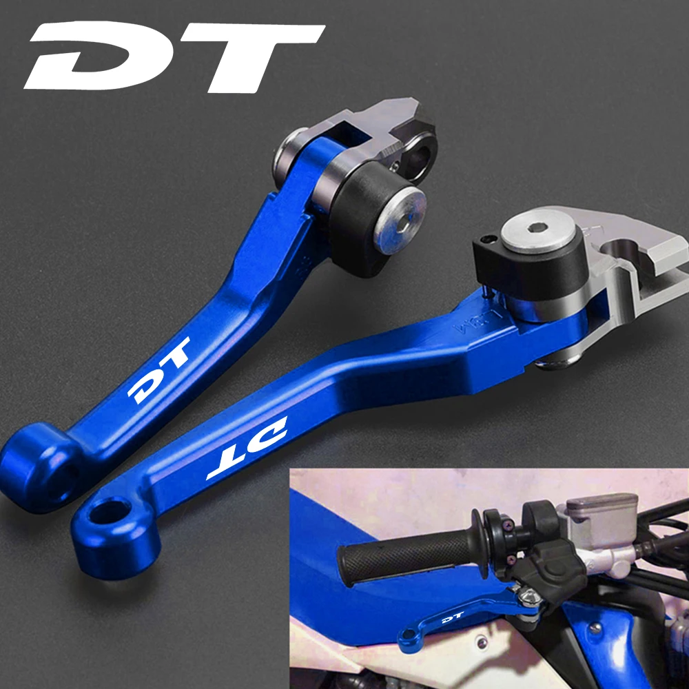 

For Yamaha DT125 DT 125 LC MK2 MK3 DT125R DT125RR DT125RE DT125RL DT200 DT230 LANZA 2pcs CNC Motocross Pivot Brake Clutch Levers