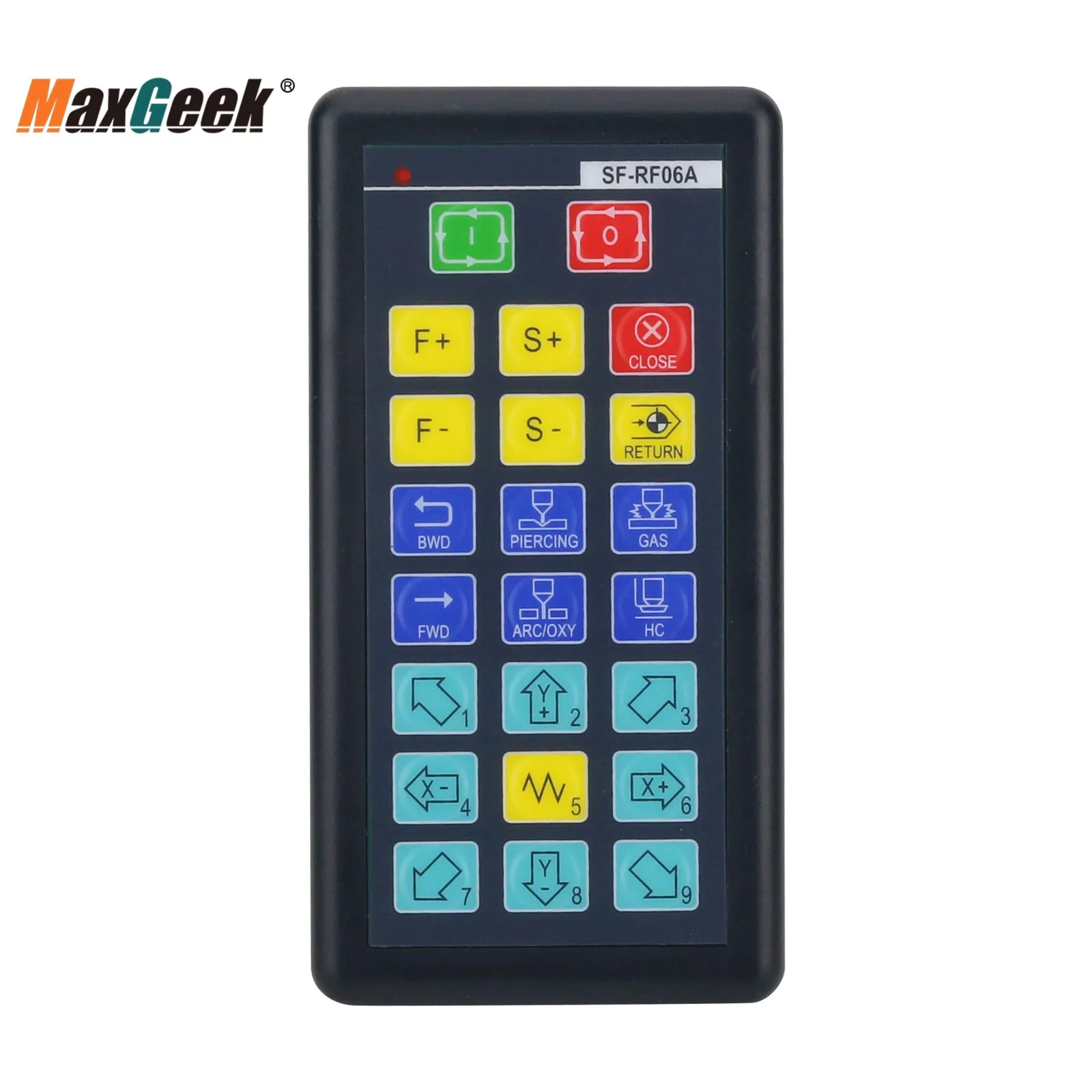 Maxgeek Plasma Cutting Machine CNC System Wireless Remote Controller with Connection Cable Support for SF-2100C System