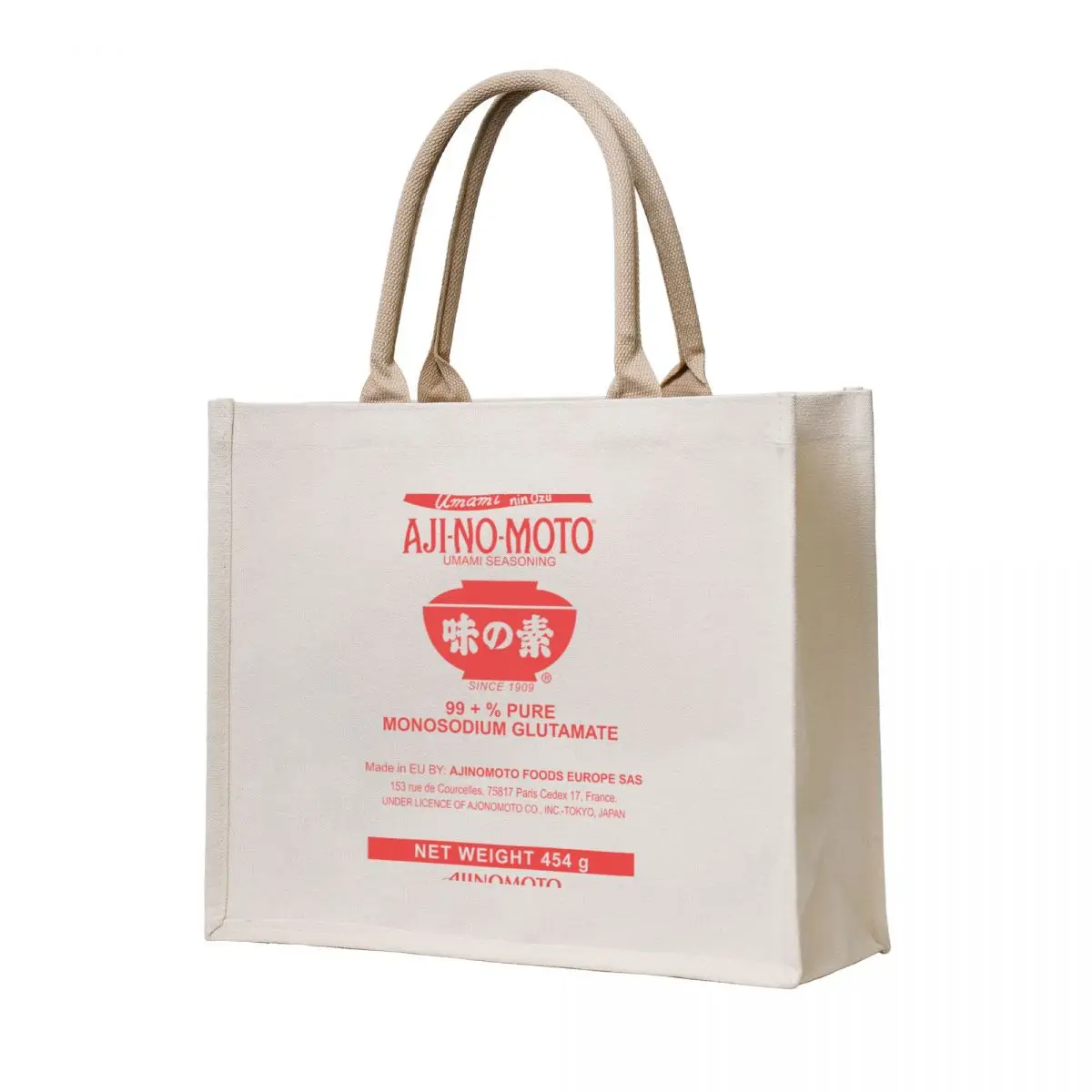 

Monosodium Glutamate (MSG) Tote Bag large size bags shoping bag Custom bag