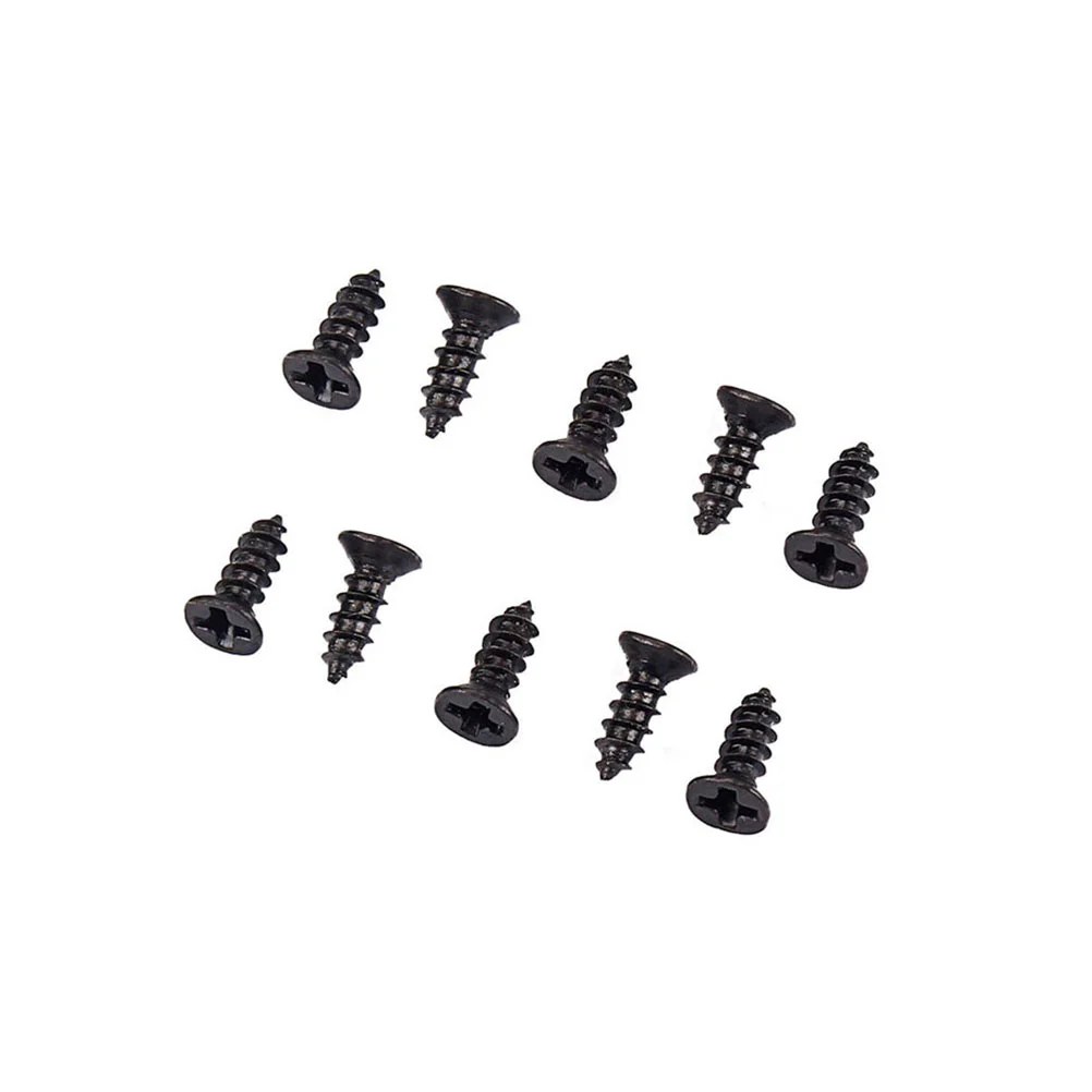 1000 Pcs Frame Surround Screws Guitar Guard Plate Black License Self Tapping Humbucker Pickguard