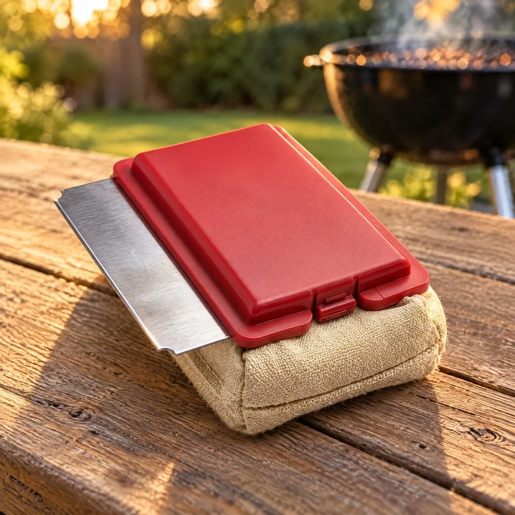 Barbecue Brush Head Cleaning For Deep Grate Cleaner Head - Perfect For Hard-to-Reach Spots! Without Glue