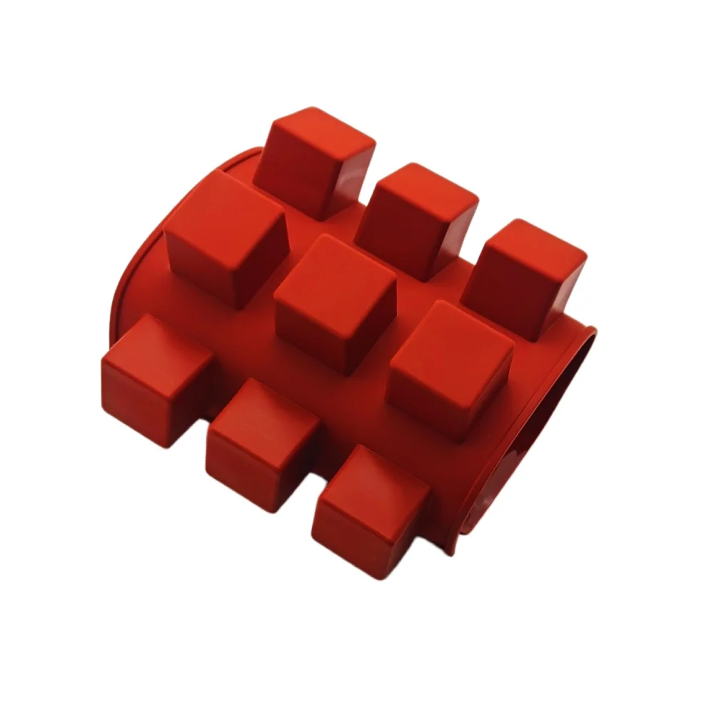 

Hot Selling 15 Hole Cube Square Shape Silicone Chocolate Mold DIY Mousse Dessert Cake Mold Candy Ice cream Truffle Baking Tools