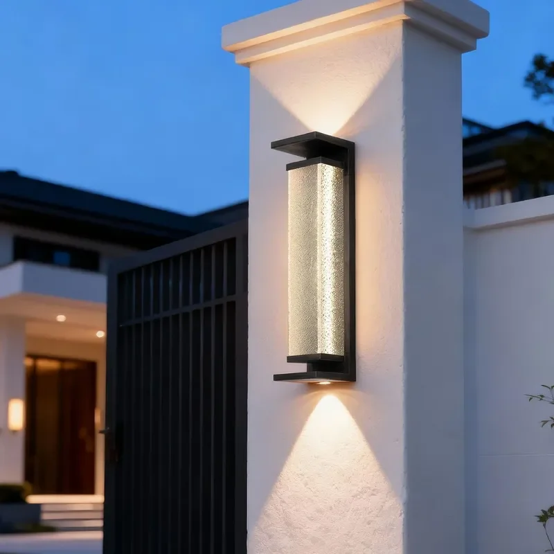 Vintage Solar Wall Light Outdoor Waterproof Garden Lamp Retro Chinese Style Courtyard Villa Balcony Hanging Fixture Decor New
