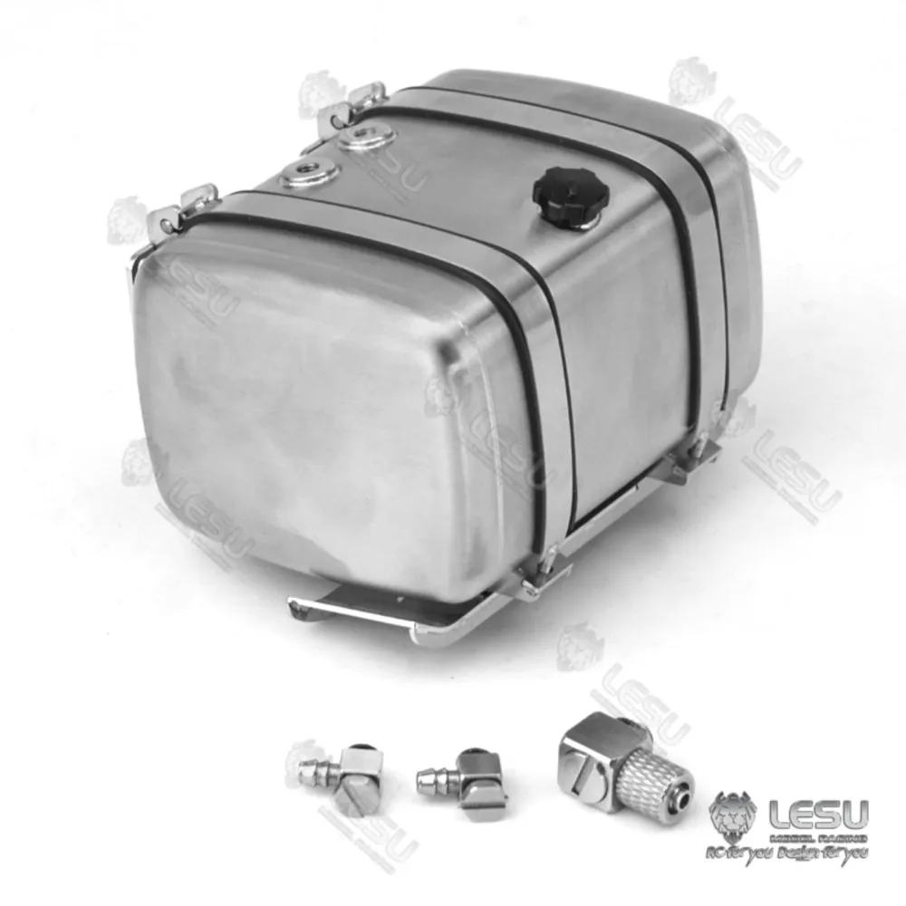 LESU 부품 금속 70mm 연료 탱크 1/14 DIY 타미야 유압 덤퍼 트랙터 트럭 모델 야외 장난감 TH15874