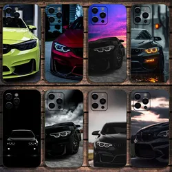 Blue Red Car COOL B-Bmwes Phone Case For Apple iPhone 15,14,13,12,11,Pro,X,XS,Max,XR,Plus,Mini Soft Black Cover