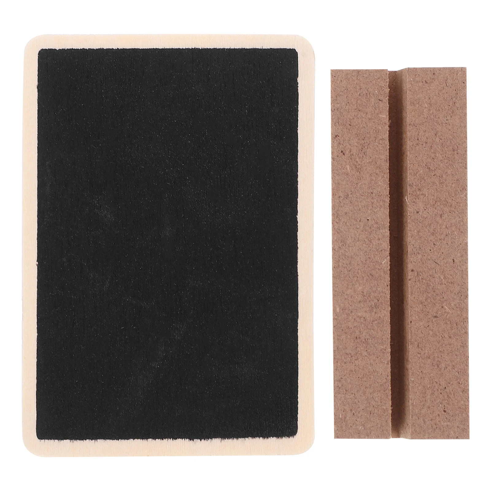 10 set Mini Wooden Chalkboard Tabletop Message Board For Home Coffee Shop Small Blackboard Sign Craft Display Erasable