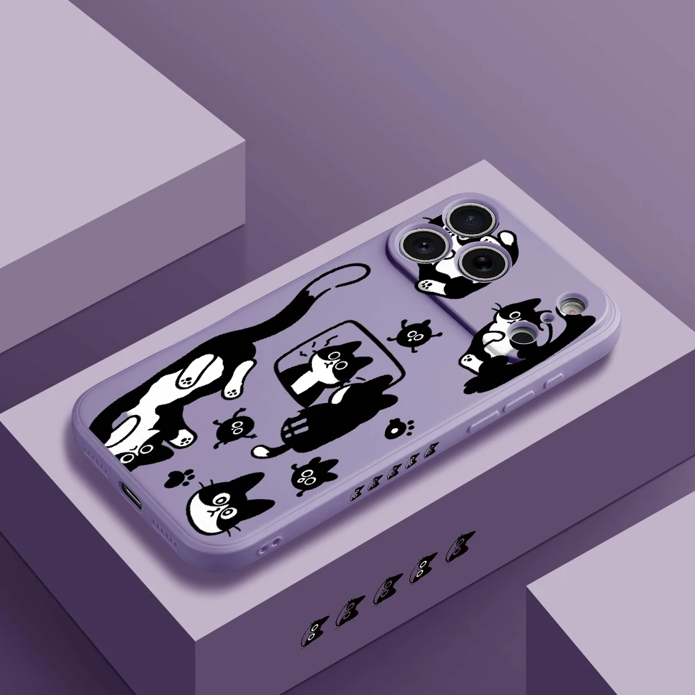 Cute Cat Phone Case… - image