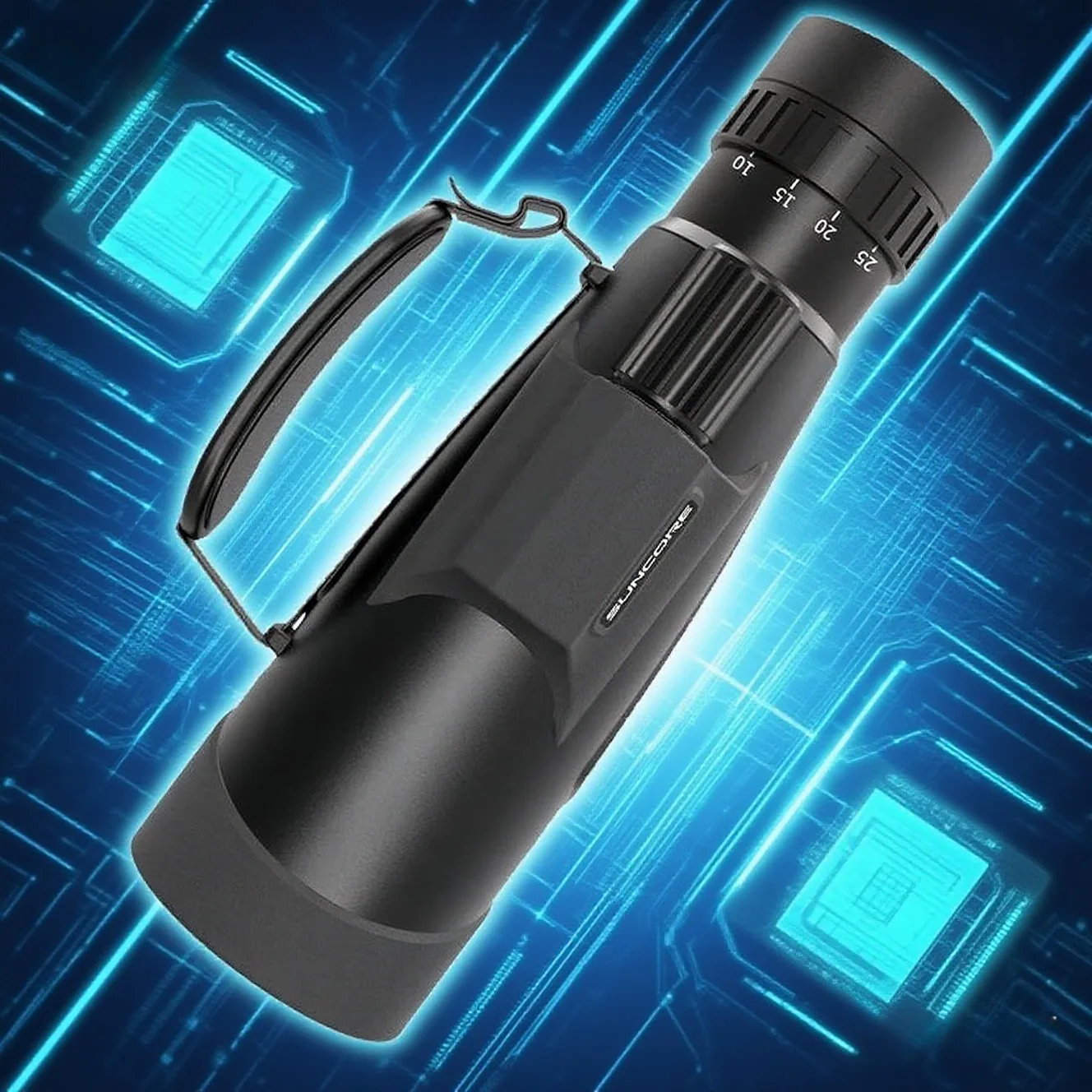 The Compact Visual Engine: SUNCORE 10x50 Monocular. Powers Your Terrestrial and Celestial Quest with Critical Detail and Confide