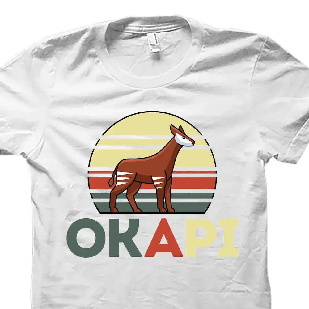 Okapi T Shirt Lover Fan Safari Africa Os4879