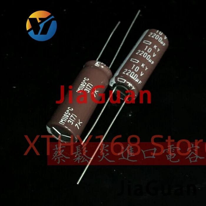 

20pcs NEW CHEMI-CON NIPPON KY 10V2200UF 10x28MM electrolytic Capacitor 2200UF 10V NCC ky 10v 2200uf