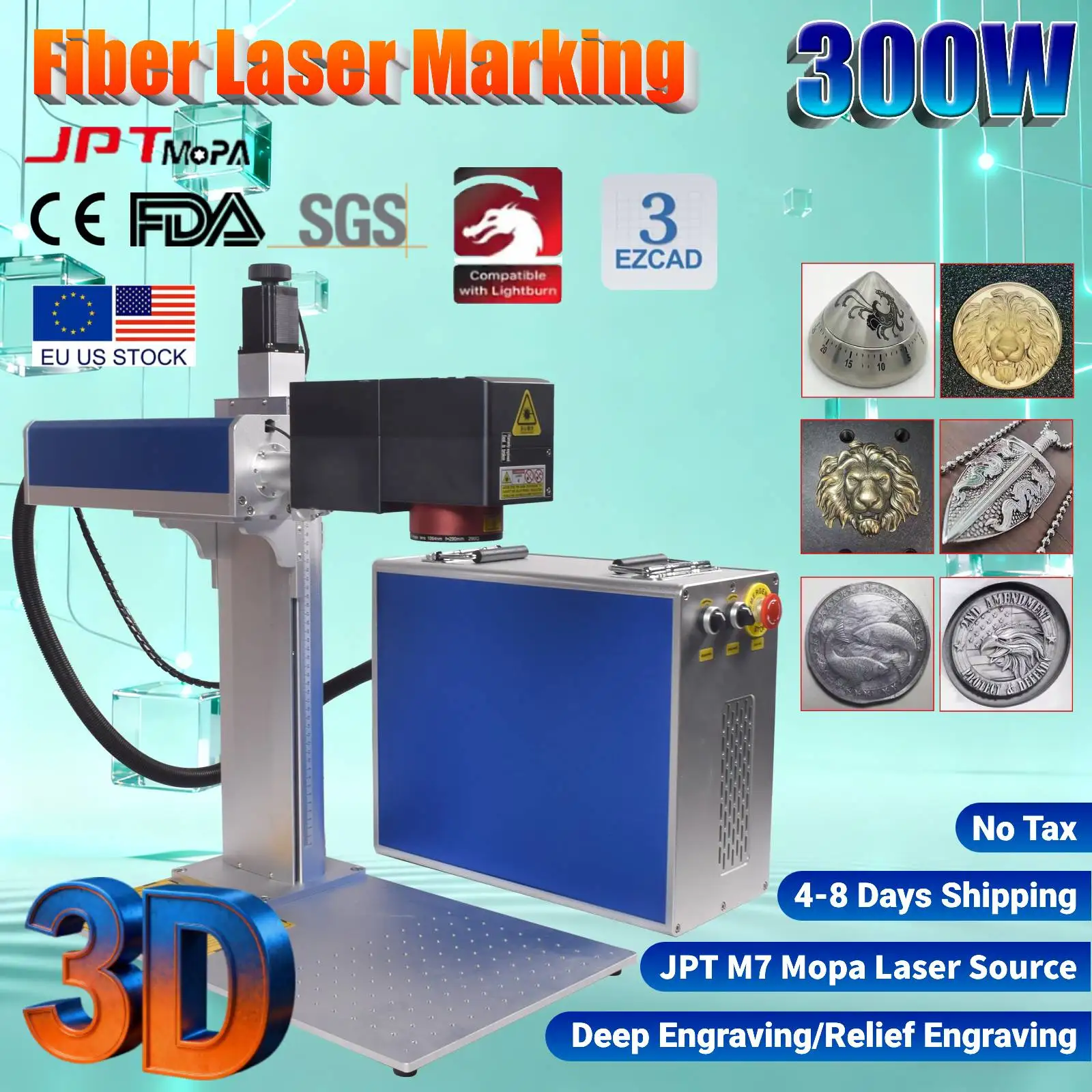 3D Jpt M7 Mopa Fibe… - image