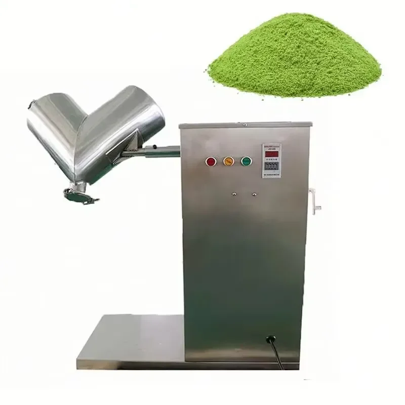 304 316 Stainless Steel Trouser Mixer Chocolate Micro Mixing Machine Food Powder Mixer V Shape Mixer Laboratory 360