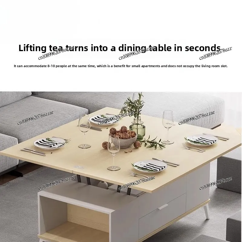 Hydraulic Buffer Coffee Table Lifter Dining Dual-purpose Folding Bracket Multi-functional Furniture