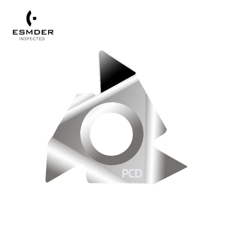 

PCD Вставка с алмазной резьбой Твердосплавная резьба Токарные вставки с ЧПУ для токарных станков по дереву из алюминия 11IR/16ER/16IR AG55/AG60