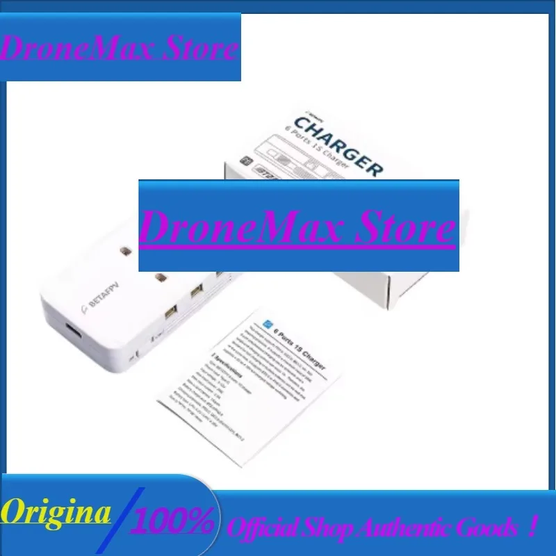 BoMasBETAFPV 6-port Charger 1S Copter Mini Drone High Voltage LiPo Battery PH2.0/BT2.0 Compatible